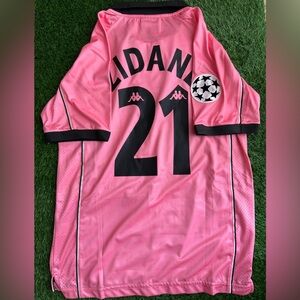 Zidane juventus retro jersey